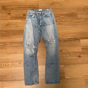 Citizens Of Humanity Faded Blue Boyfriend Jeans